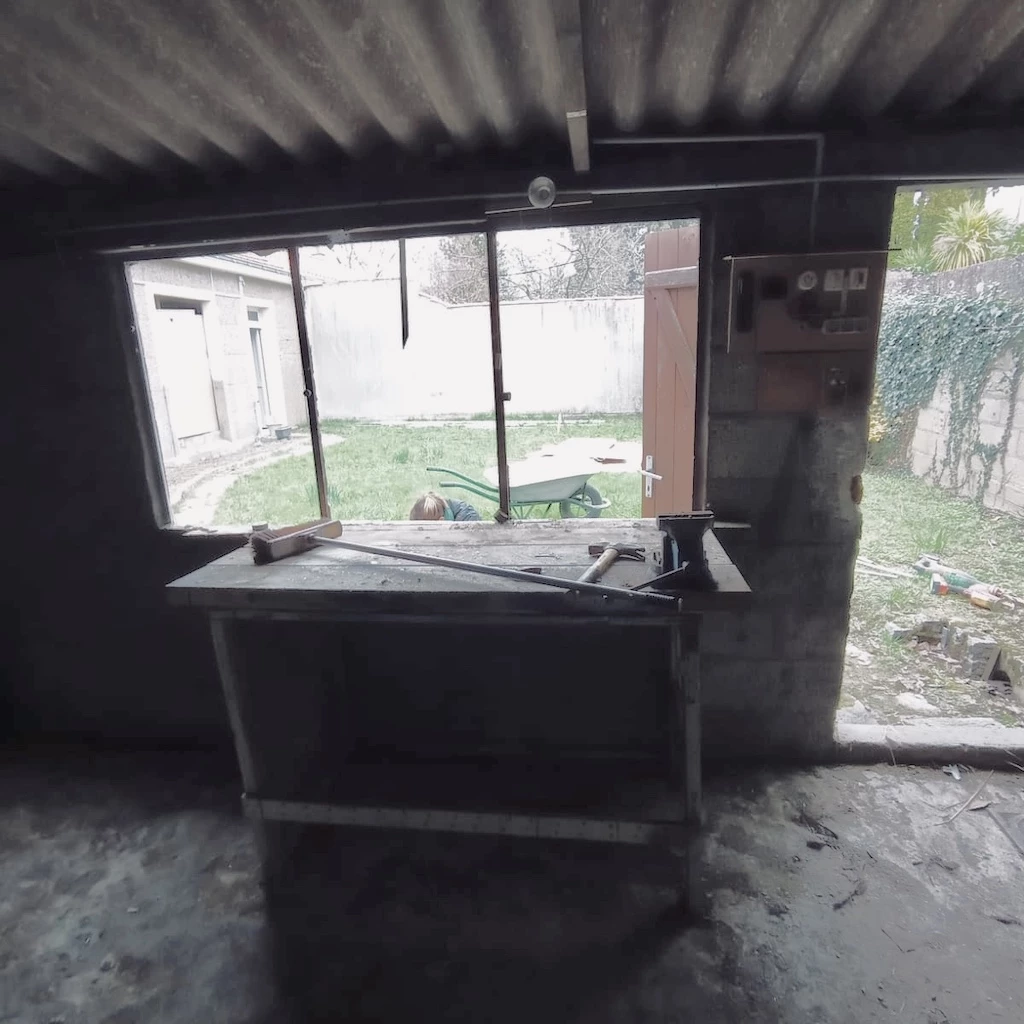 Avant — Atelier rétro disco — Création d’un atelier