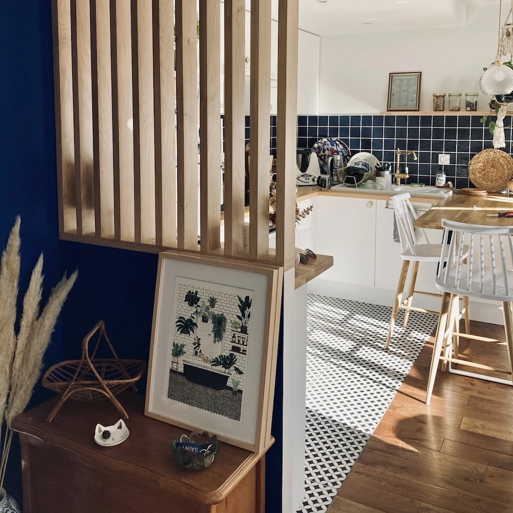 Après — Feel good, vibre bleu — Rénovation d’un appartement