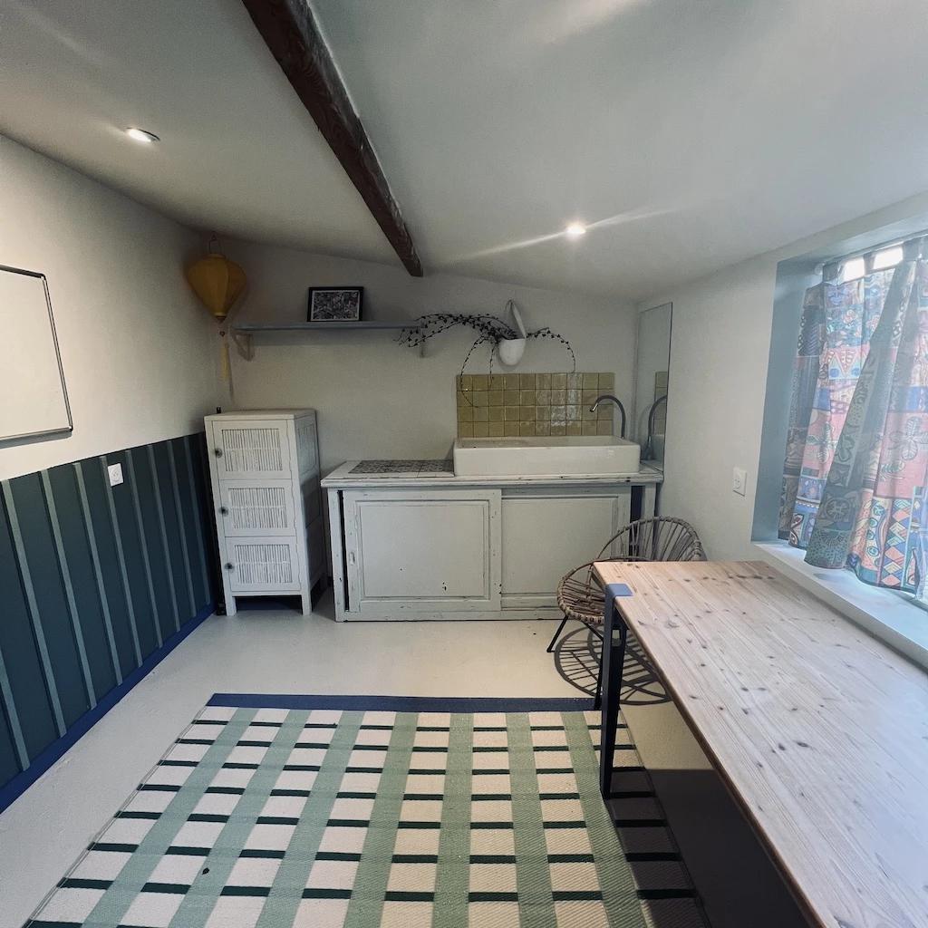 Après — Atelier rétro disco — Création d’un atelier