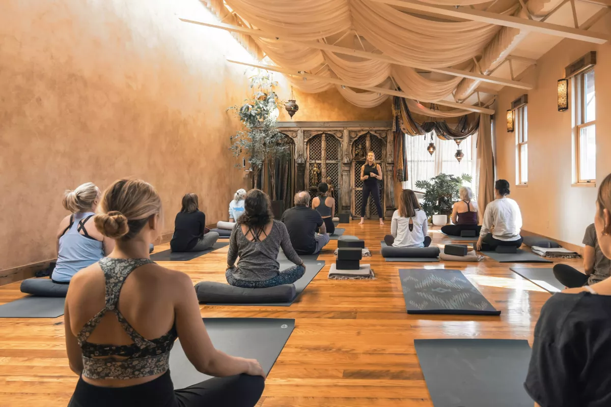 Studio de yoga — Mokcha Studio